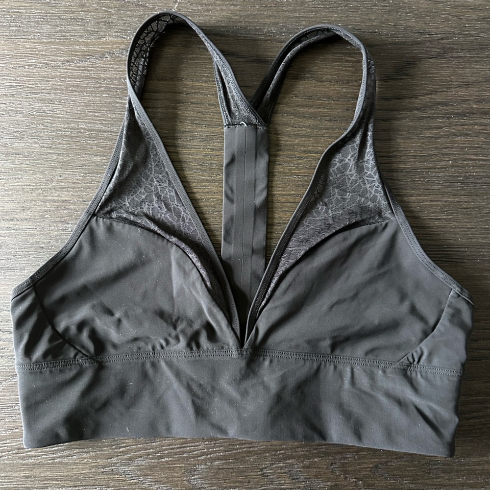 Lululemon Athletica Charcoal Sports Bra